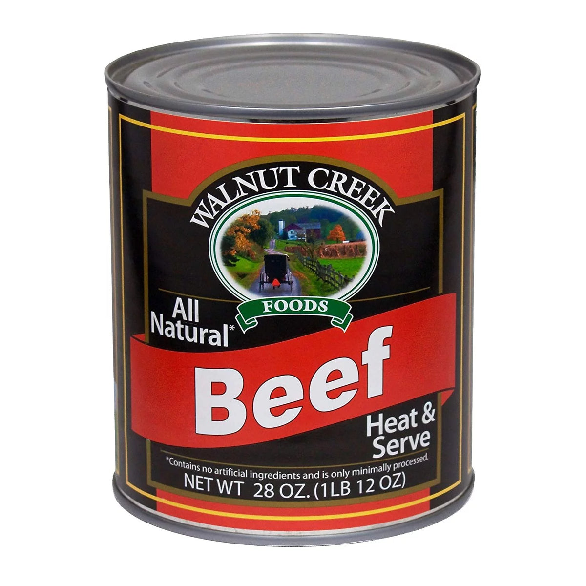 Canned Beef Chunks, 28 Oz. Case of 12 H9650