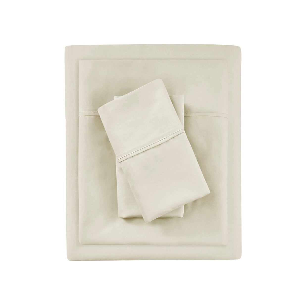 1000 Thread Count 4 Piece Sheet Set - Cal King - Ivory W3905