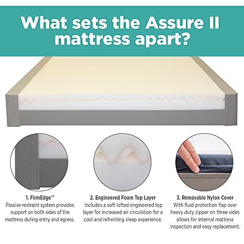 84" X 35" X 6" Hospital Bed Mattress D478174