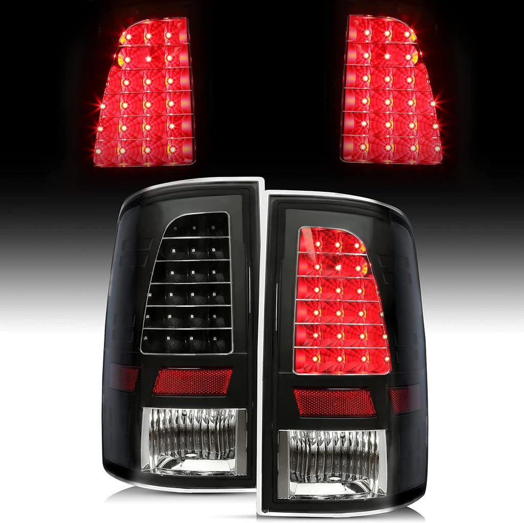LED Tail Lights Lamp Pair with Harness R4291