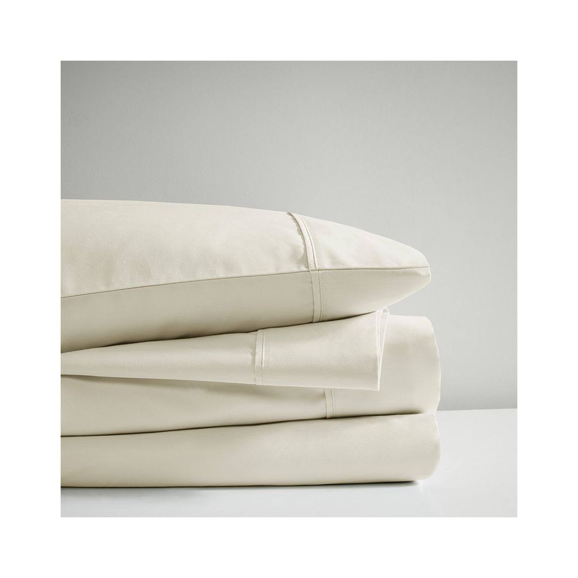1000 Thread Count 4 Piece Sheet Set - Cal King - Ivory W3905