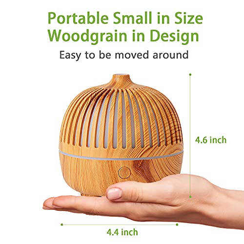 30ml Wood Grain Ultrasonic Aromatherapy Diffuser I75798