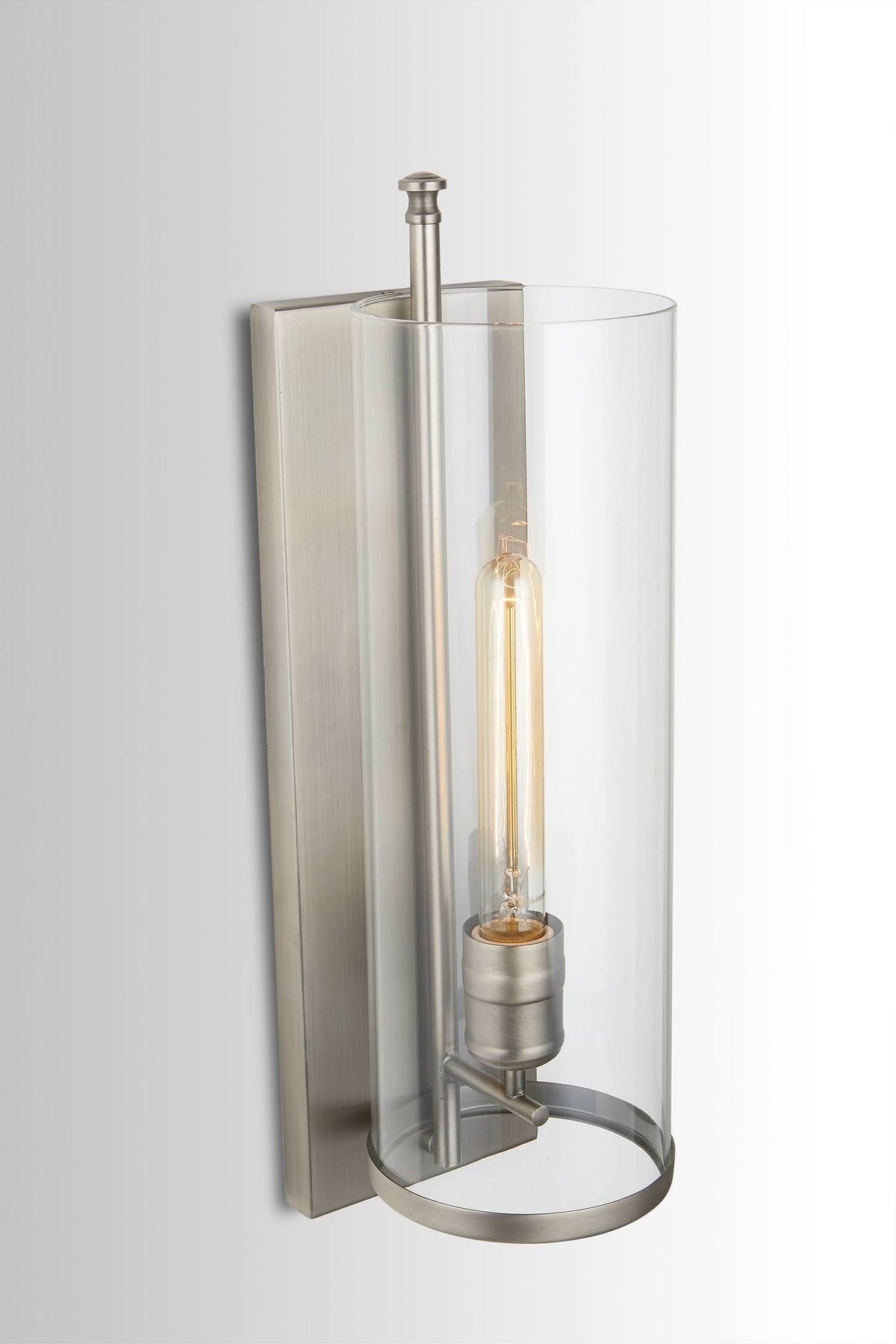 1 Light Antique Nickel Sconce O44740