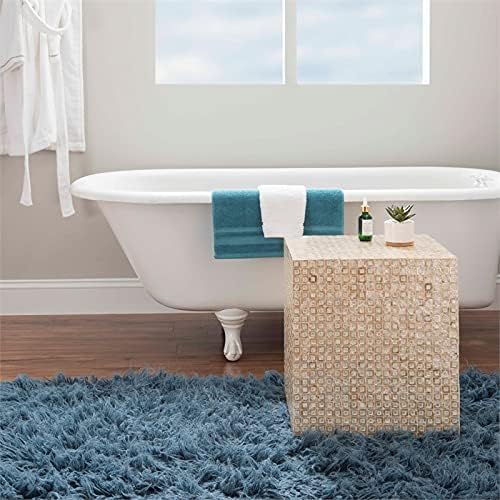 Ivory Square Accent Table V590