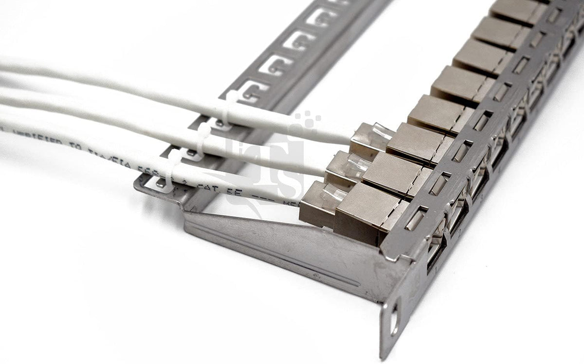 24 Port CAT6 STP Patch Panel Q236707