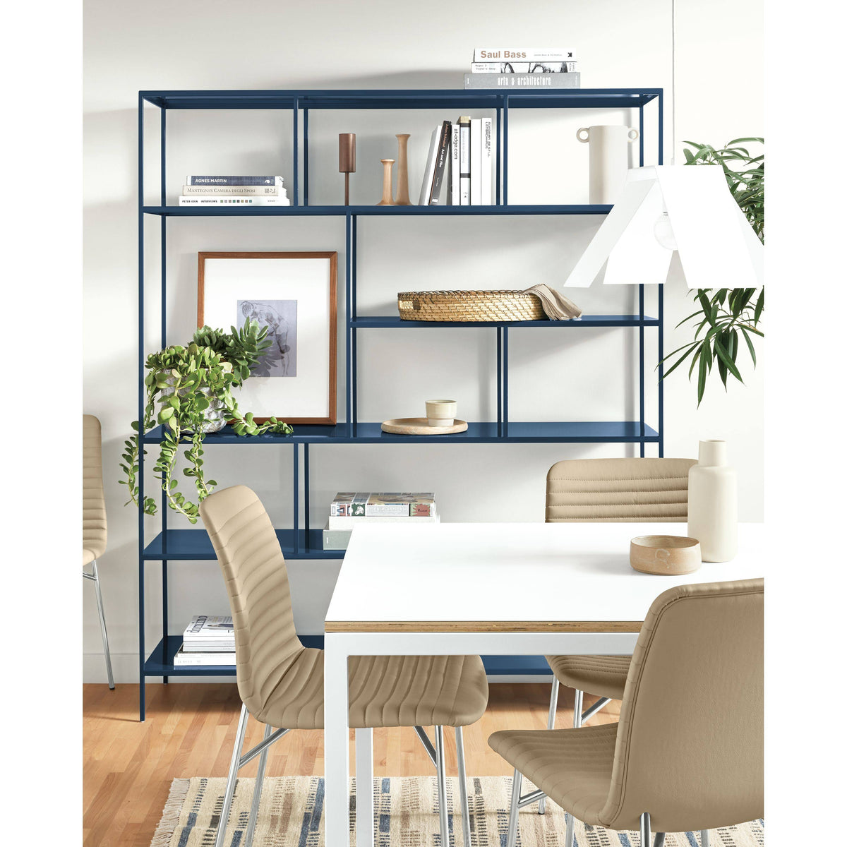 Modern Bookcase 24W 72H Sapphire B95971