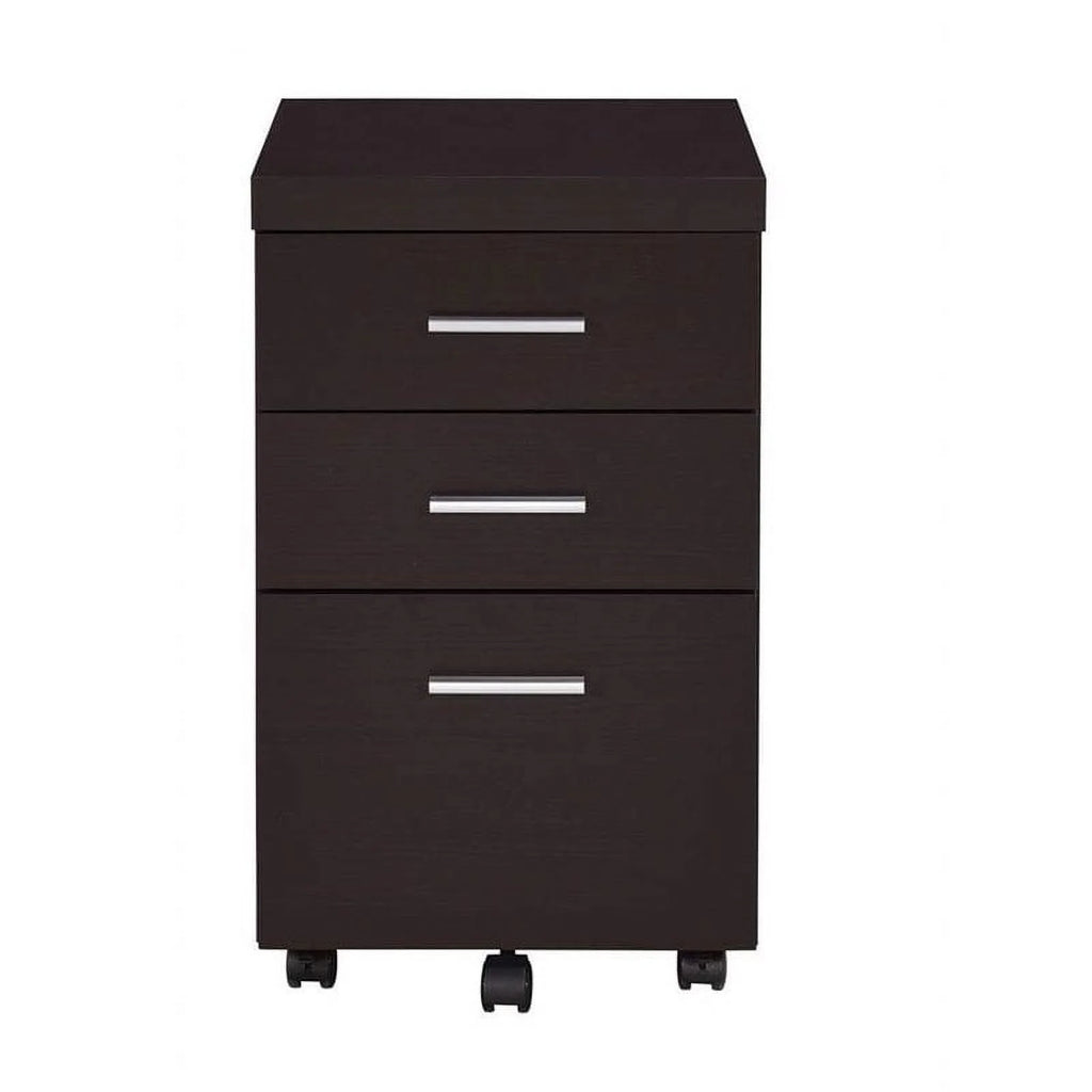 2 Piece Furniture Set with Mobile File Cabinet and Office Chair R968254
