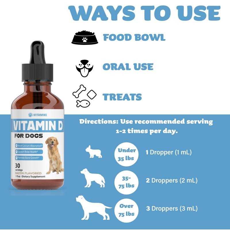 Vitamin D Supplements for Dogs F8856