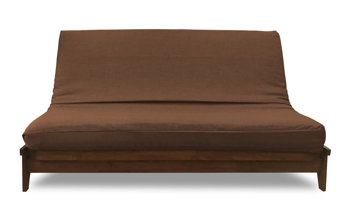 Linen Texture Polyester Futon Cover King Size K4828