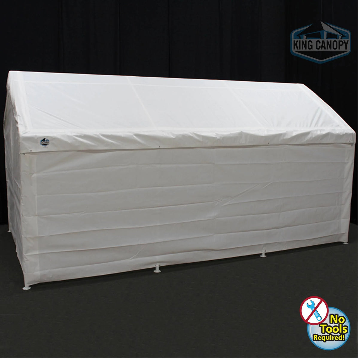 White 10 ft. x 20 ft. Sidewall Kit with Windows L721239
