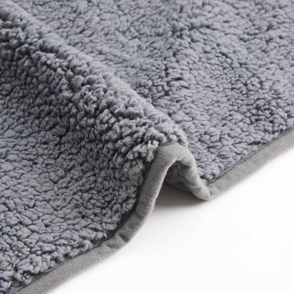 Grey Sherpa Waterproof Leakproof Dog Blanket X1628