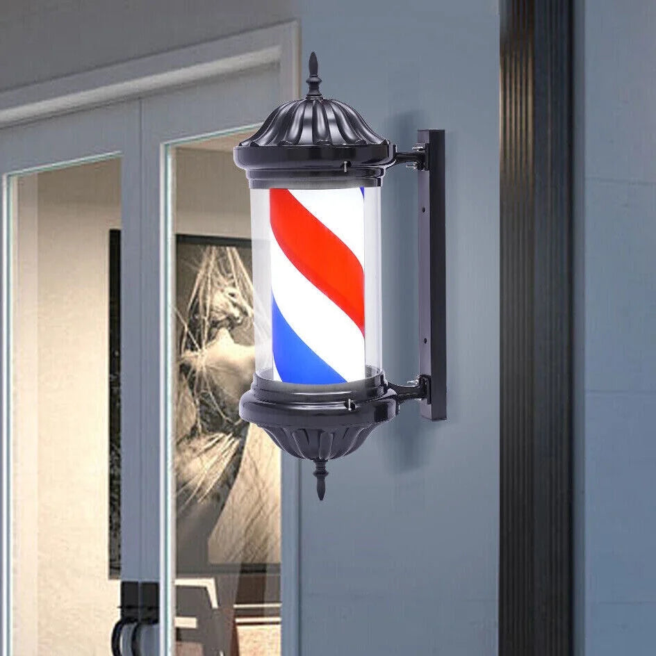 28" Rotating Barber Shop Pole Light G576563
