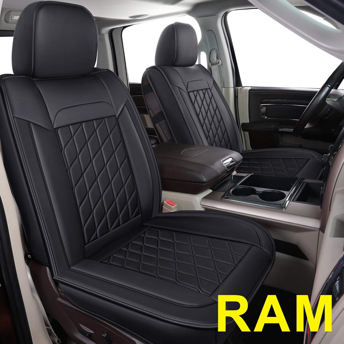 Ram Seat Covers Full Set with Faux Leather R9060