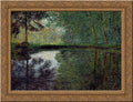 Gold Ornate Wood Framed Canvas Art Y55091