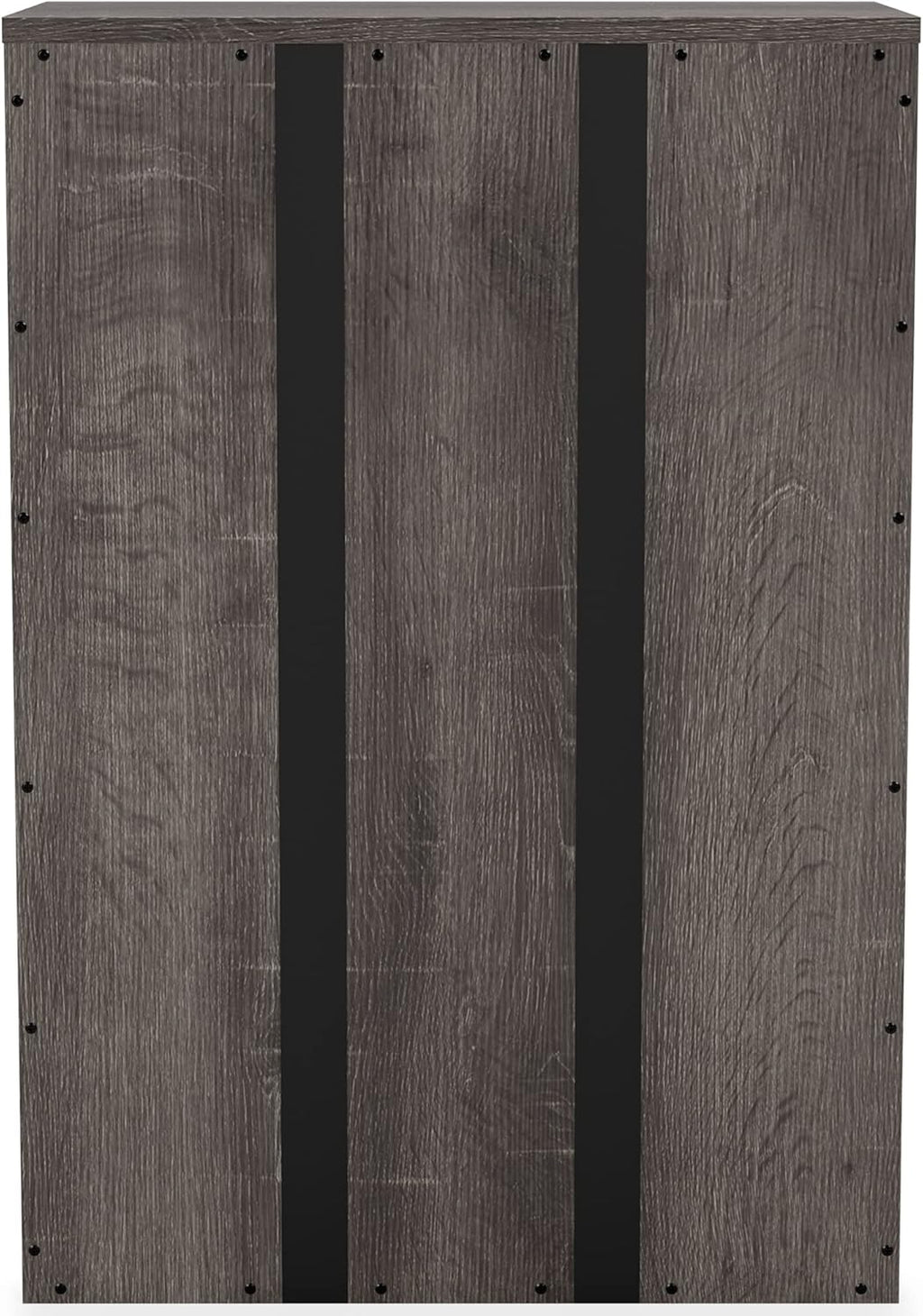 Grayish Brown Bookcase with 2 Adjustable Shelves T59477