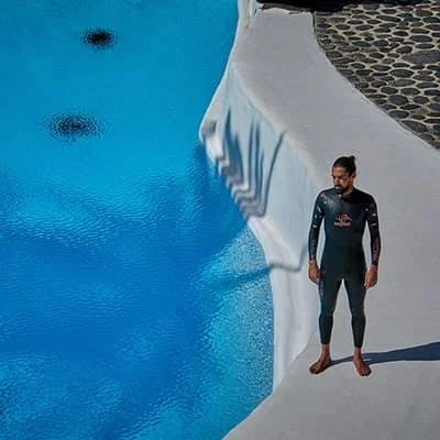 Black Red Wetsuit E1442