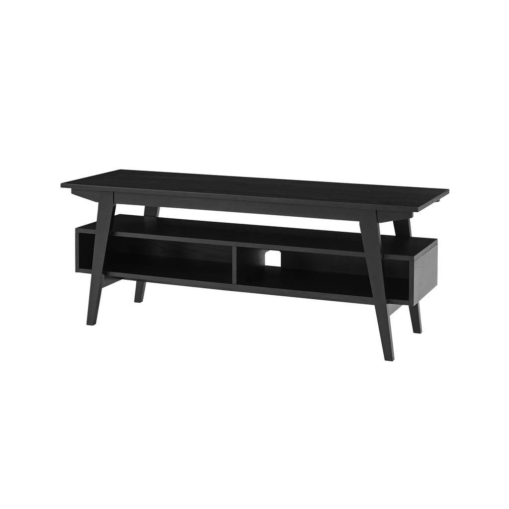 47" Black 2-Cubby TV Stand N6985