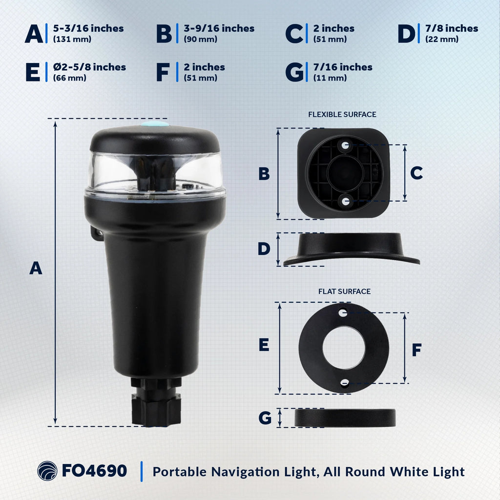 LED Anchor Light and Signal Flashlight Z309414
