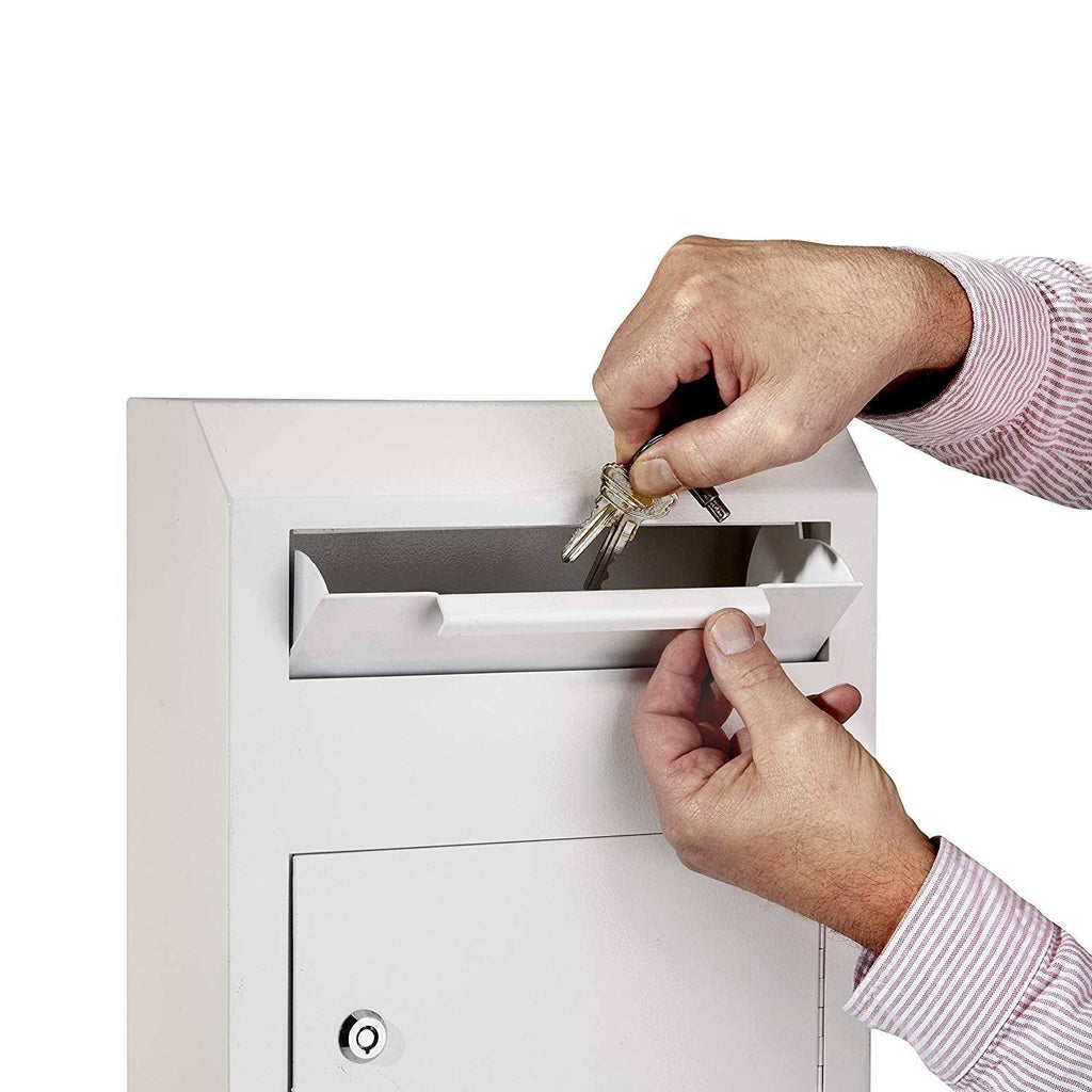 Black Heavy-Duty Secured Drop Box G3494