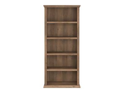 Reclaimed Pine 5 Shelf Bookcase F774371