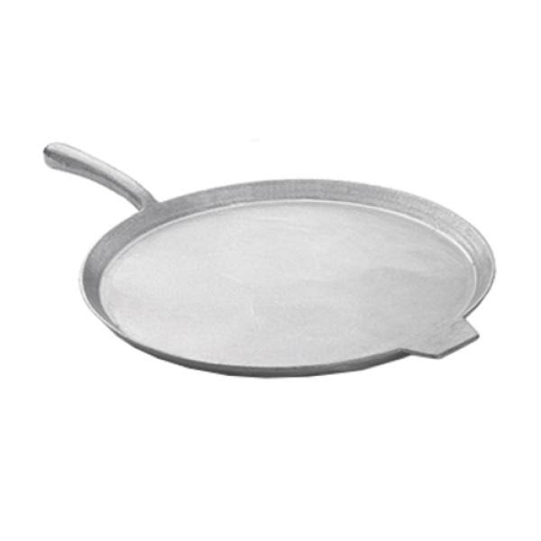 Yellow 14x22 Sand Cast Aluminum Pizza Tray with Handle B900