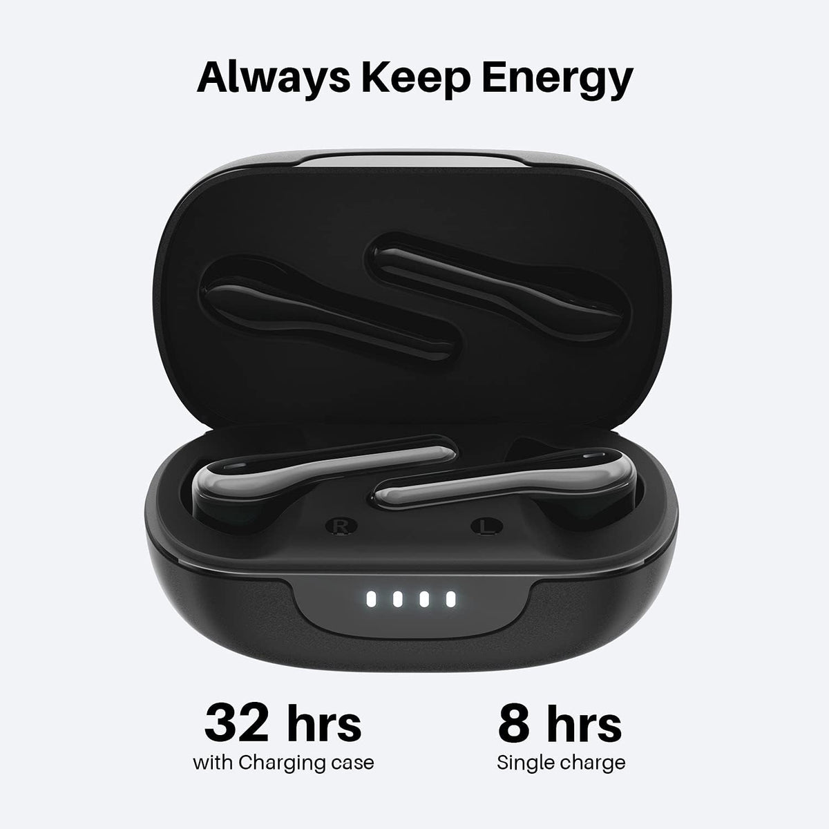 Wireless Earbuds with 32H Playtime B790