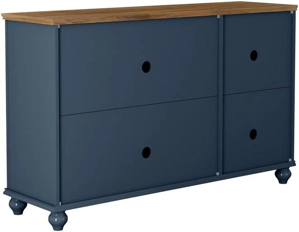 Vintage Wood Kitchen Accent Buffet Sideboard Cabinet Y74480