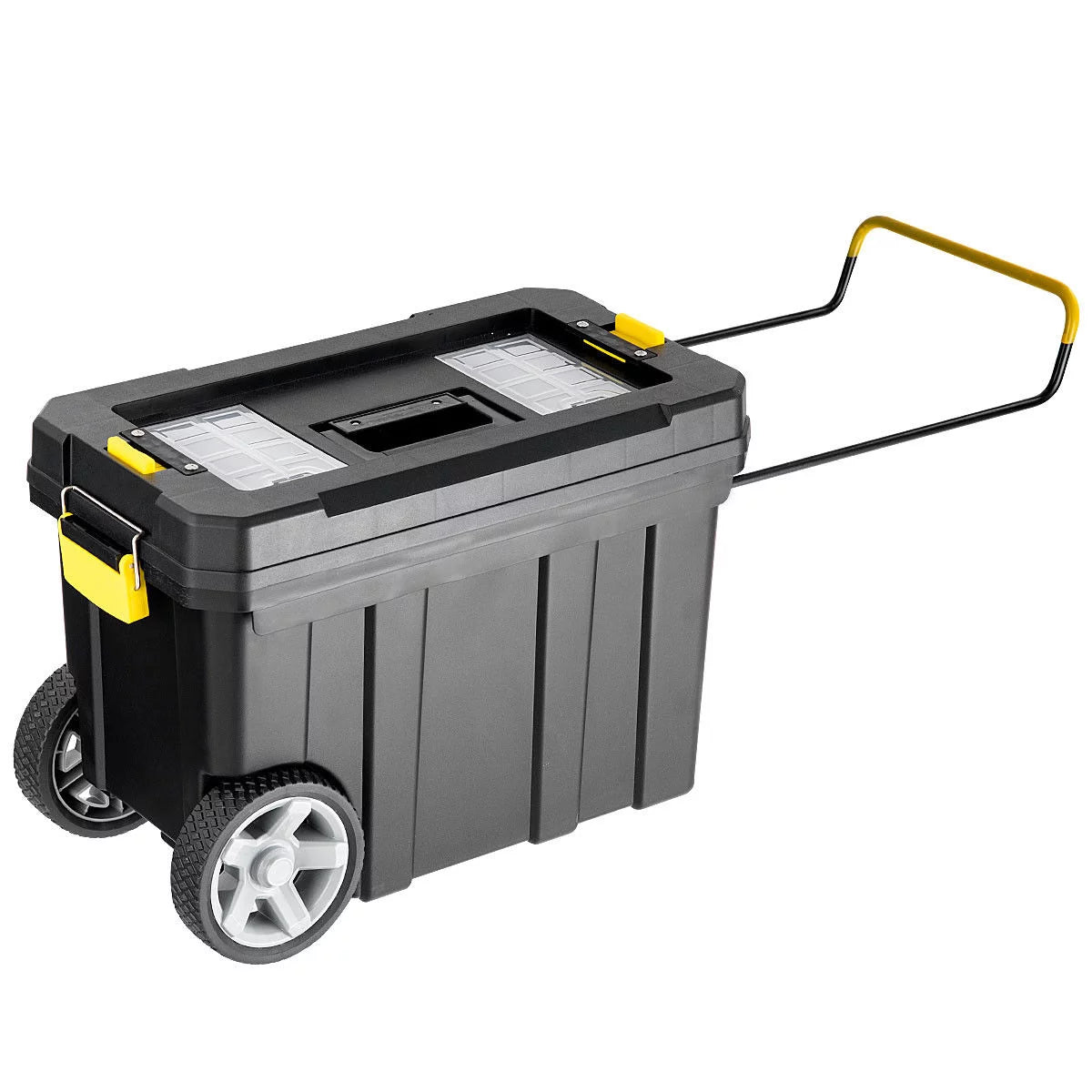 2-in-1 Rolling Tool Box Set Black A2456