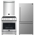 30 Electric Range, Refrigerator and Dishwasher in Stainless Steel M6372