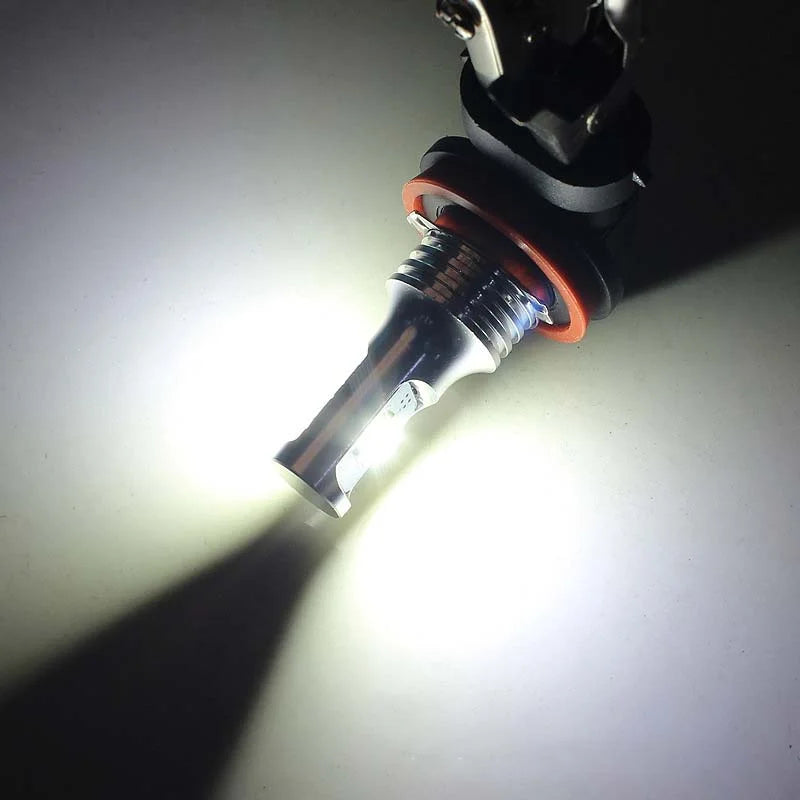For Kia Soul 2014-2019 Headlights, 9008/H13 High and Low Beam Bulbs, H11 Fog Lights, 4pcs O60379