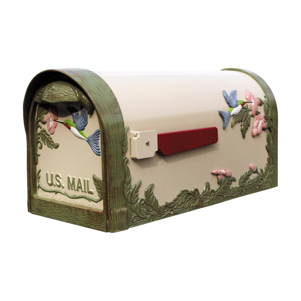 Natural Hummingbird Curbside Mailbox N580509