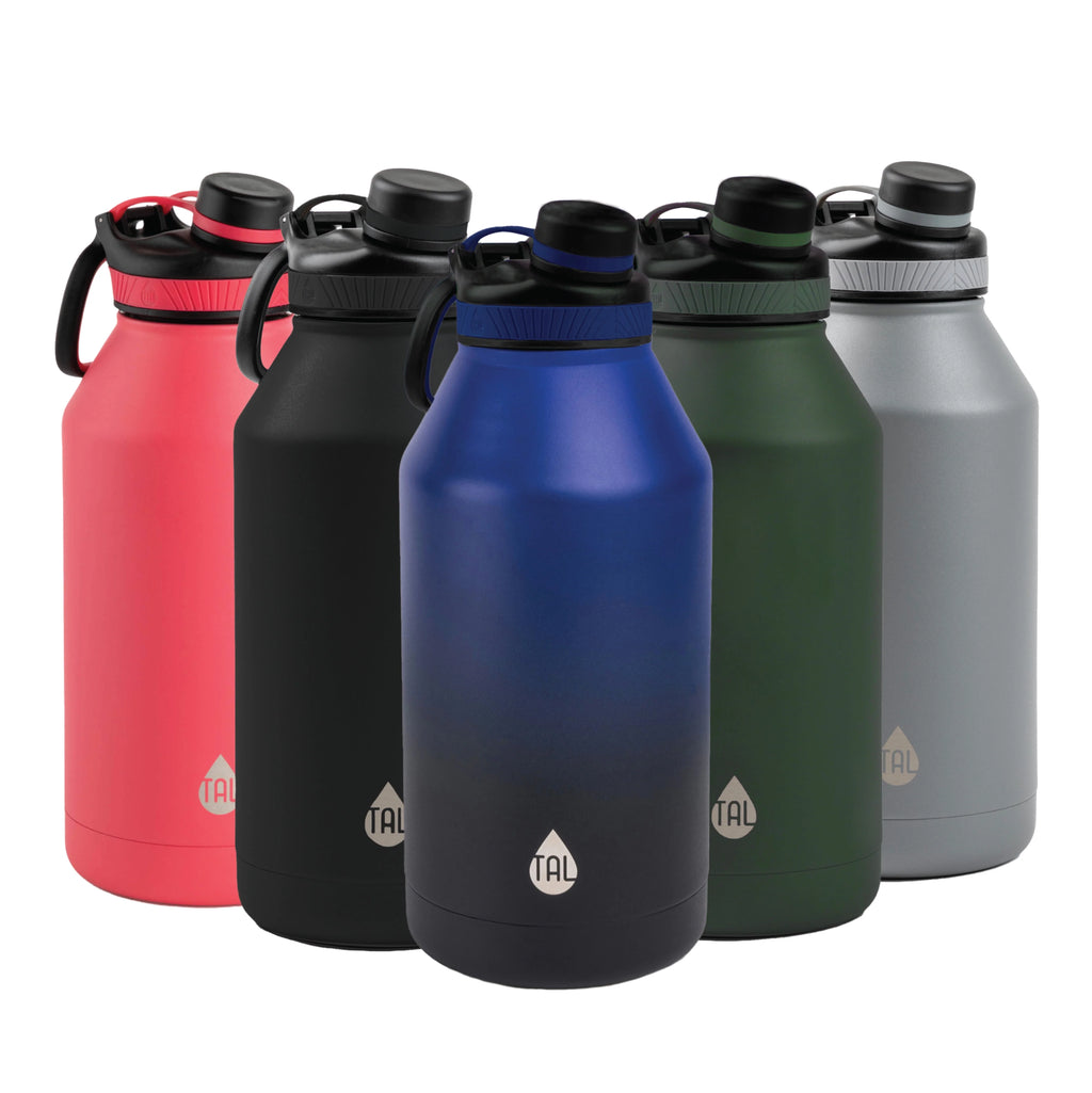 Stainless Steel Water Bottle 64 fl oz, Black G9967