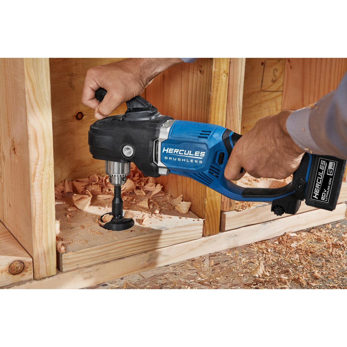 1/2 in. Variable-Speed Right Angle Drill O82423