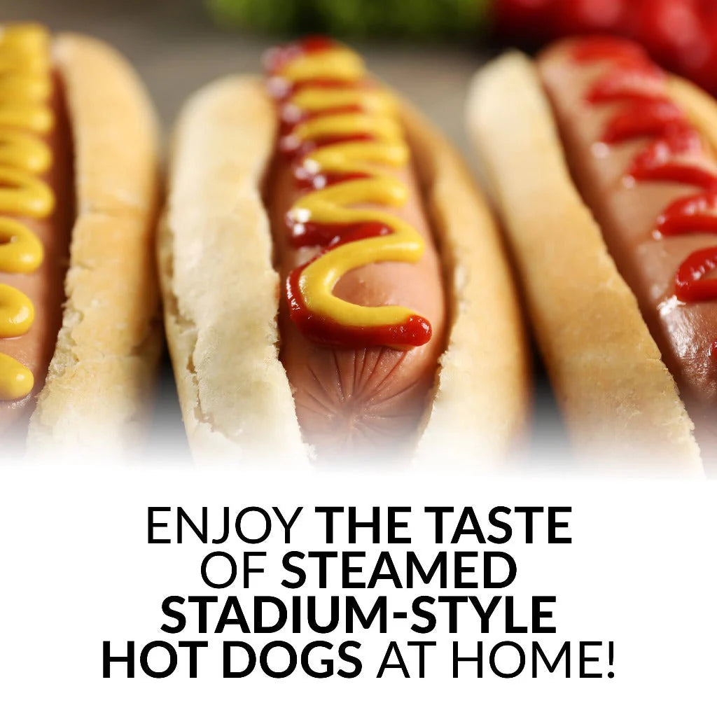 Aqua Hot Dog Steamer V3918