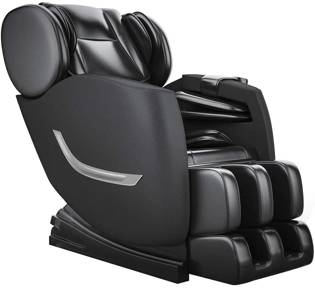 Black Full Body Electric Zero Gravity Shiatsu Massage Chair F1625